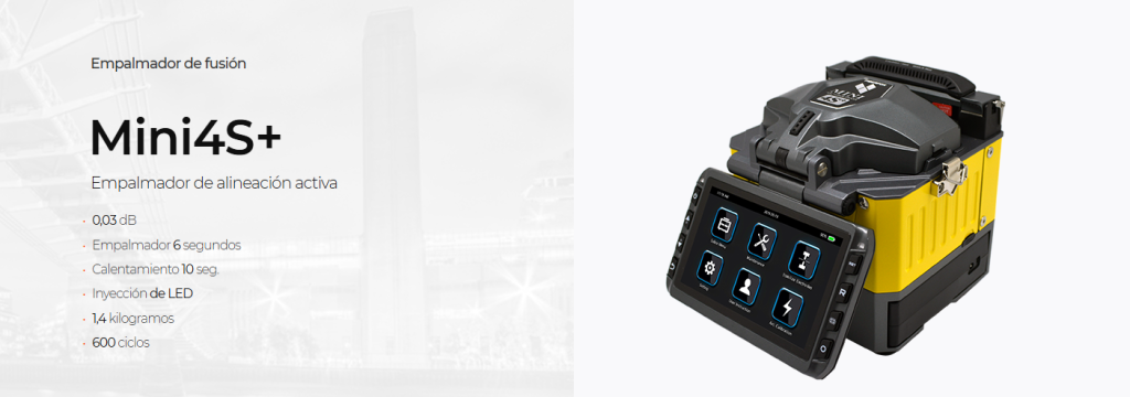 FUSIONADORA FIBERFOX MINI 4S